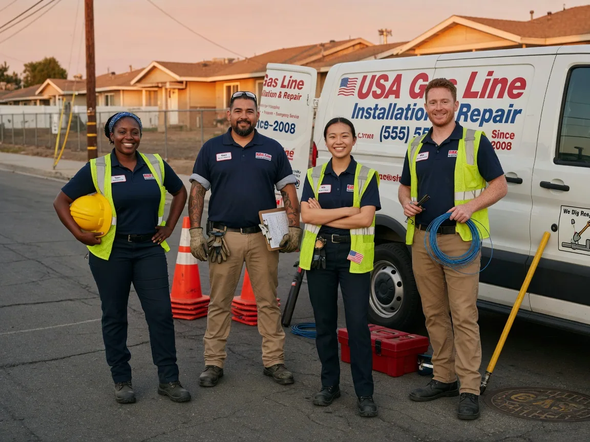 Gas Line Installation company in Melcroft, PA